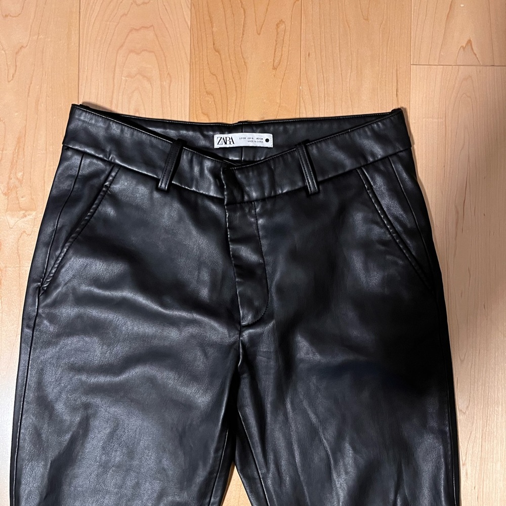 Zara Leather Pants